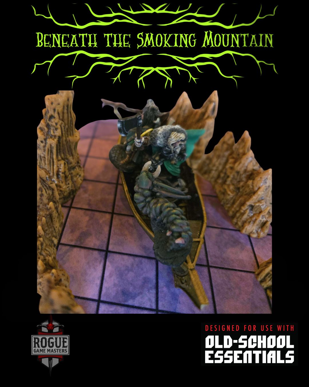 Learn Old School D&D: Beneath the Smoking Mountain II - Rogue Game Masters