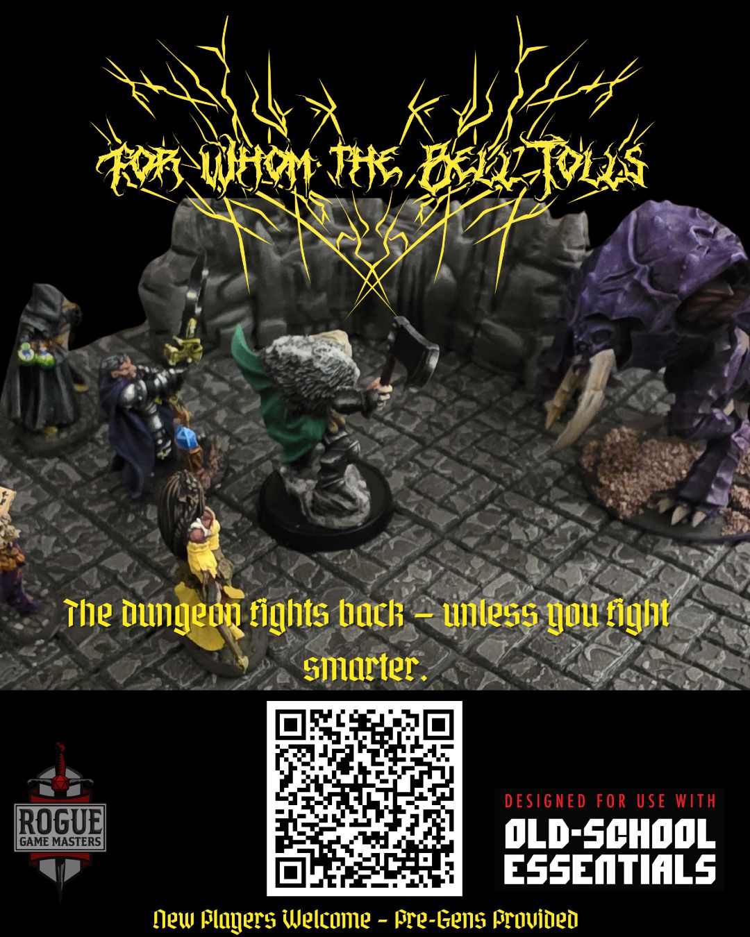 Learn Old School D&D: For Whom The Bell Tolls - Rogue Game Masters