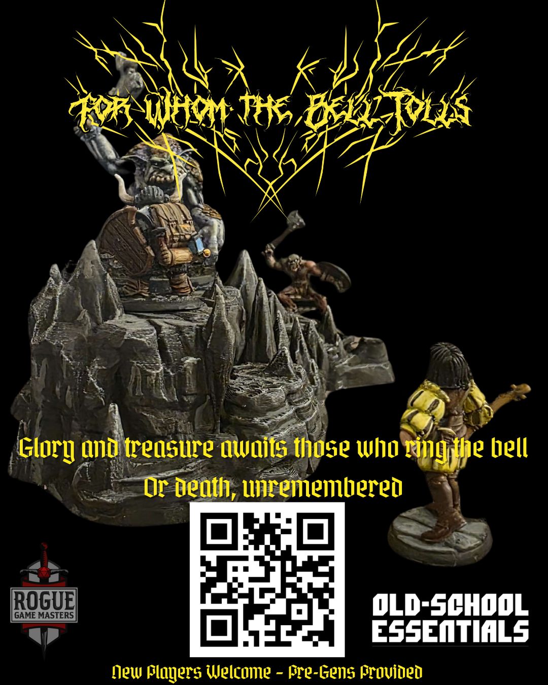 Learn Old School D&D: For Whom The Bell Tolls - Rogue Game Masters