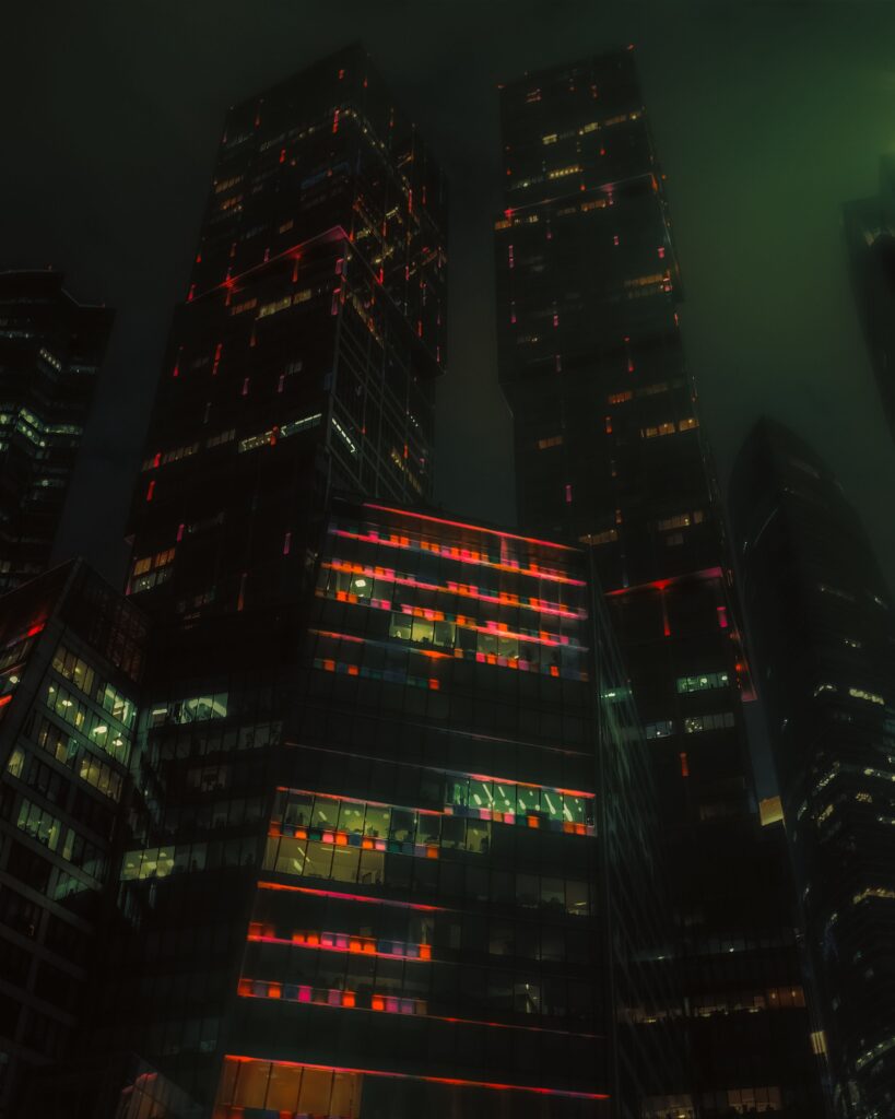 cyberpunk city