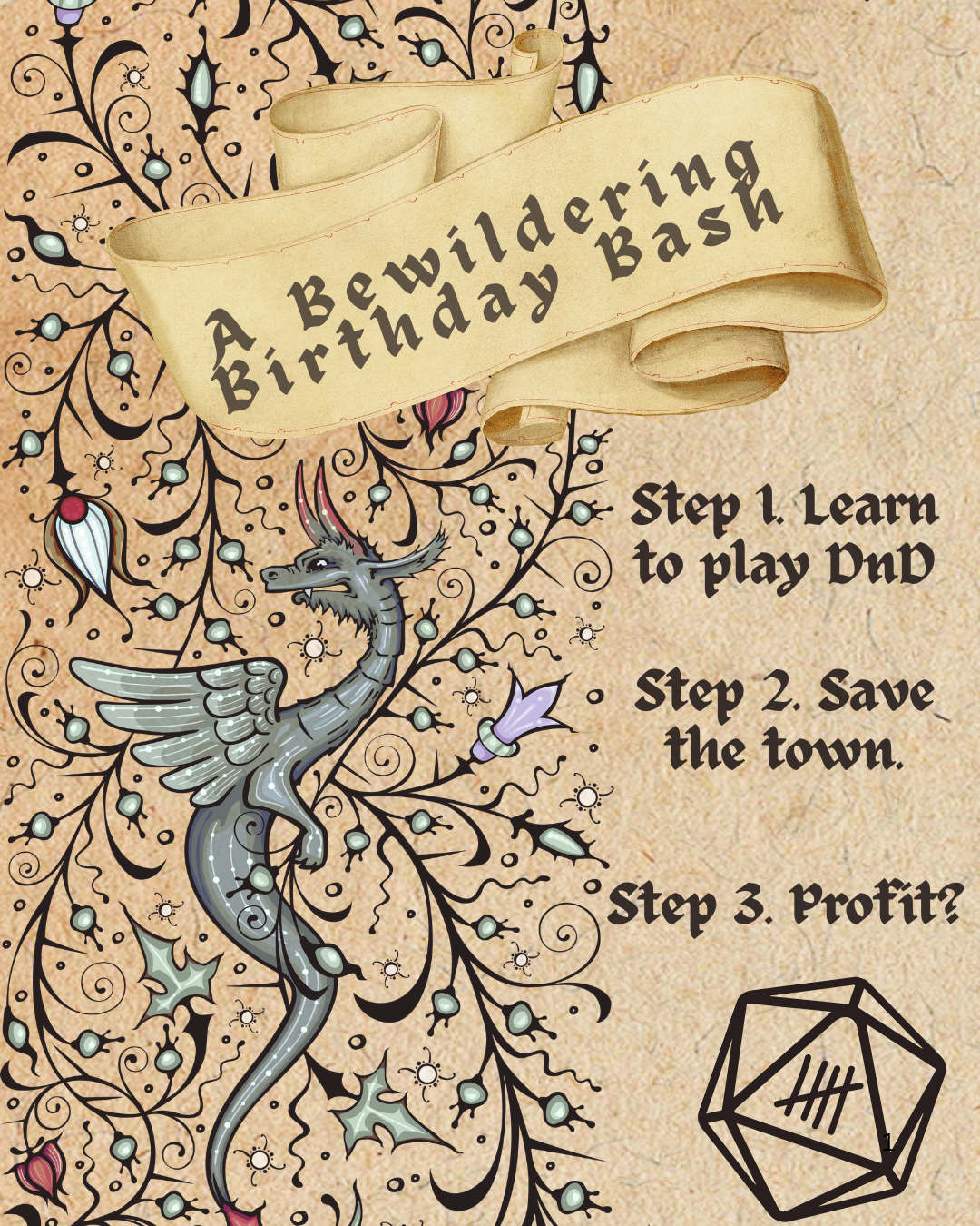A Bewildering Birthday Bash - A Learn to Play DnD One Shot! - Rogue ...